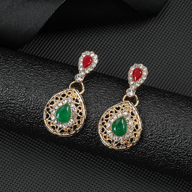 Exaggerated Statement Necklace Jewelry Set for Women