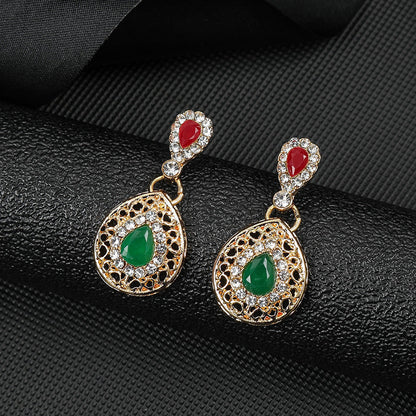 Exaggerated Statement Necklace Jewelry Set for Women