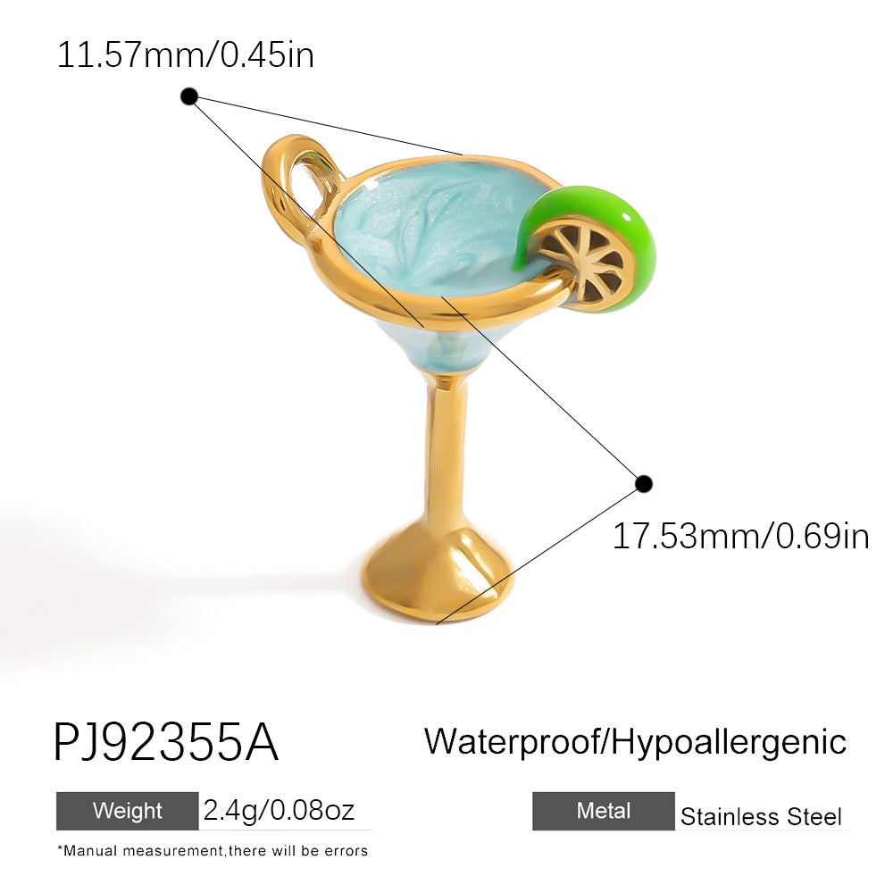 Cute DIY Stainless Steel Jewelry Accessories for Bracelets Necklaces Earrings