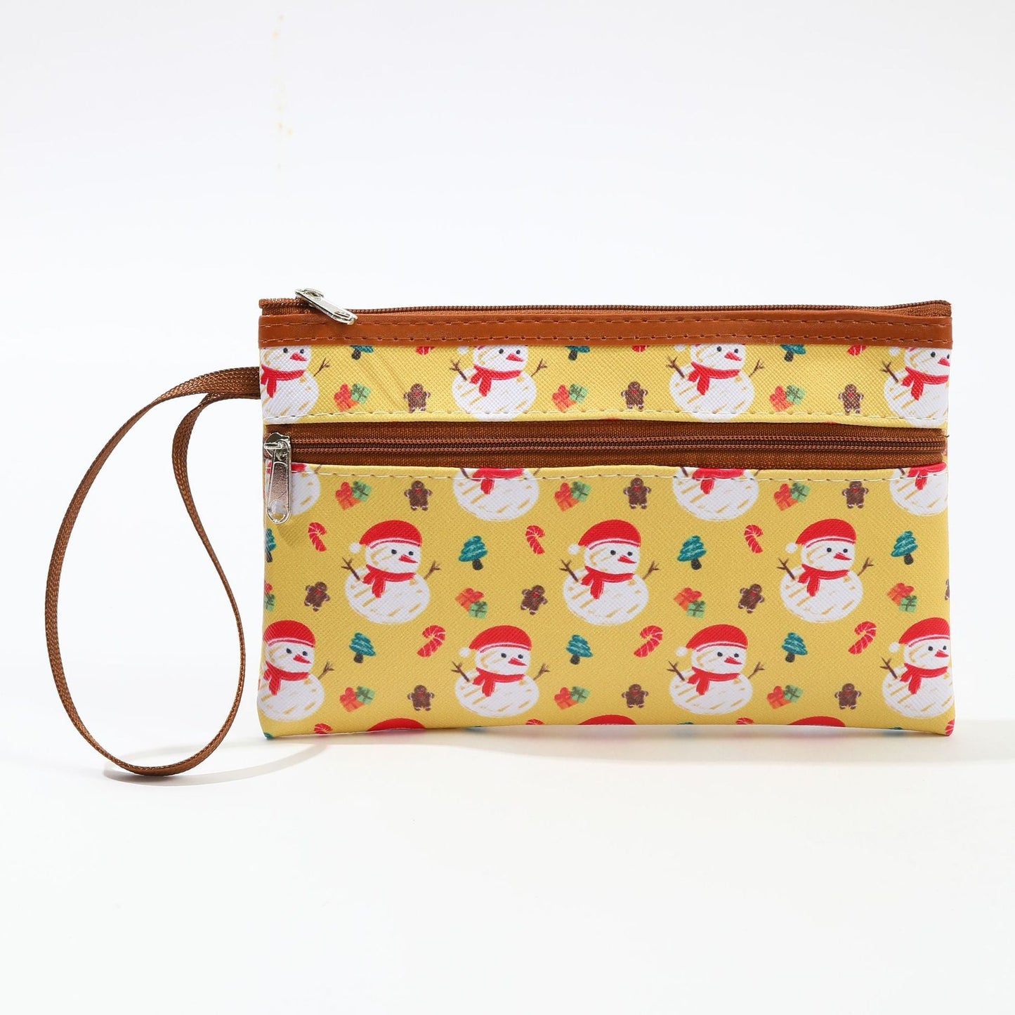 Simple Portable Christmas PU Storage Bag