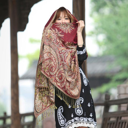 Nepal Ethnic Style Shawl Scarf