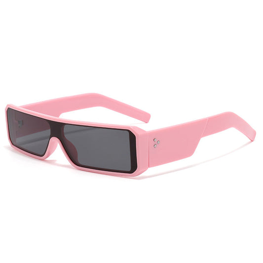 Y2K Retro Square Sunglasses Stylish Hip-Hop Shades