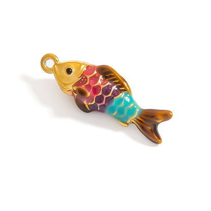 DIY Stainless Steel Ocean Series Pendant Accessories