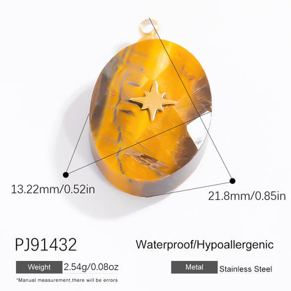 Elegant Stainless Steel Pendant Necklace Fashion Accessories