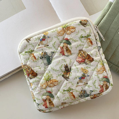 Cute Portable Makeup Bag Zip Pouch Organizer