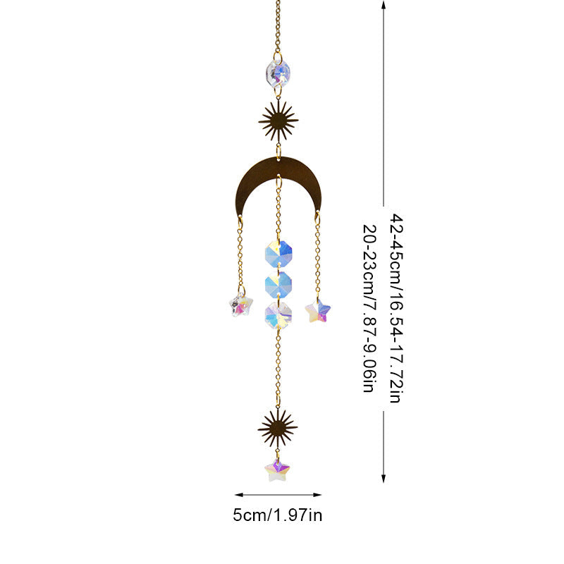 Window Colorful Hanging Crystal Decoration