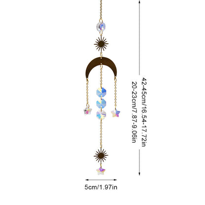 Window Colorful Hanging Crystal Decoration