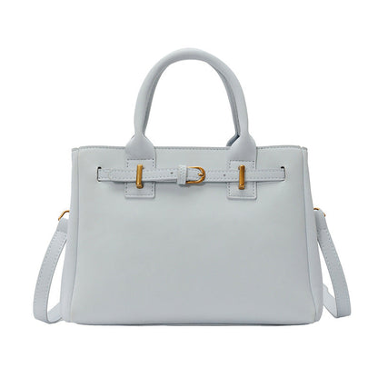 Trendy Tote Bag with Belt Detail Designed for Commuting