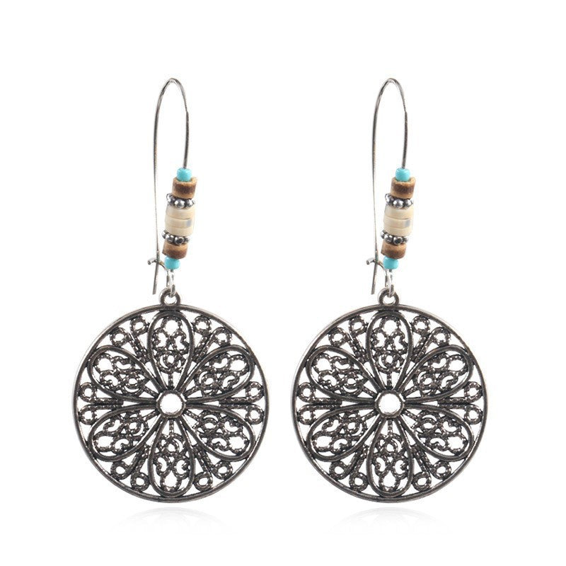 Bohemian Hippie Style Statement Dangle Earrings