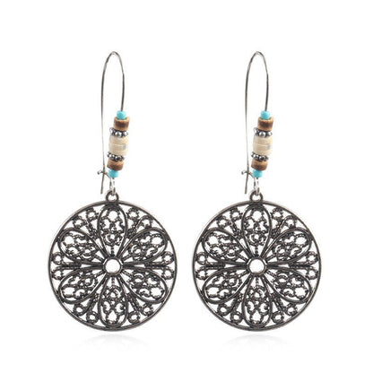 Bohemian Hippie Style Statement Dangle Earrings