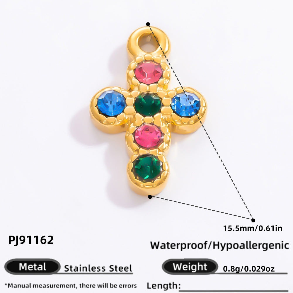 Butterfly Pendant Necklace Elegant Stainless Steel