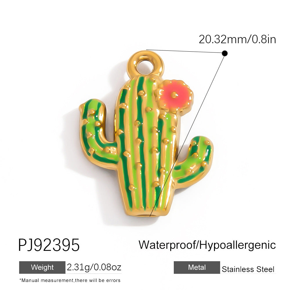 Stylish Floral Stainless Steel Necklace for Women