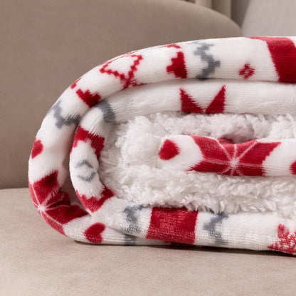 Soft Thickened Double Layer Lamb Plush Blanket