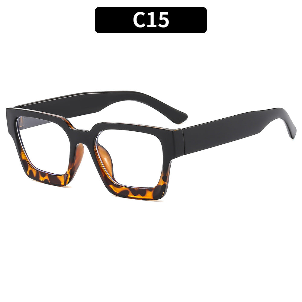 Trendy Square Multi-Color UV400 Sunglasses