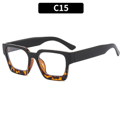Trendy Square Multi-Color UV400 Sunglasses