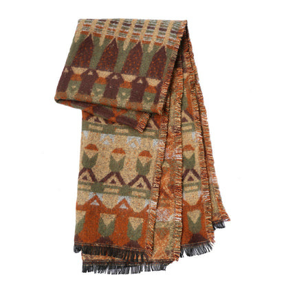 Ethnic Tibetan Style Versatile Shawls, Cloaks And Blankets Scarf
