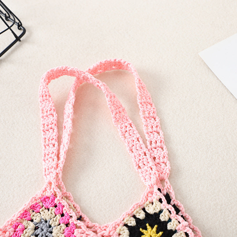 Bohemian Handmade Crochet Bag - Exquisite Handcrafted Handbag