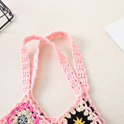 Bohemian Handmade Crochet Bag - Exquisite Handcrafted Handbag