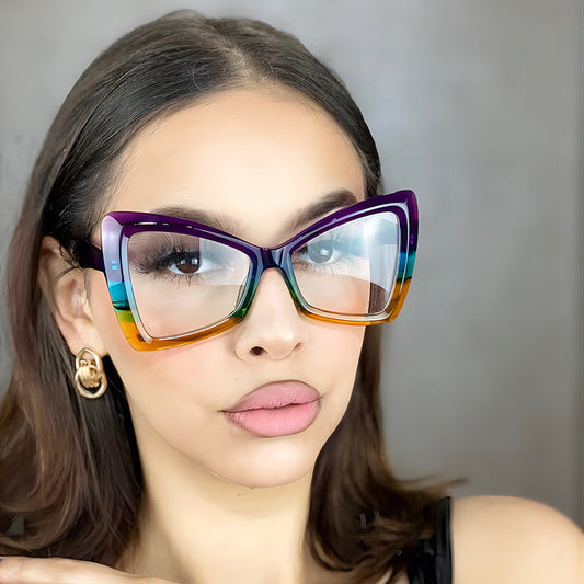 Fashionable Cat-Eye Blue Light Blocking Glasses for Women