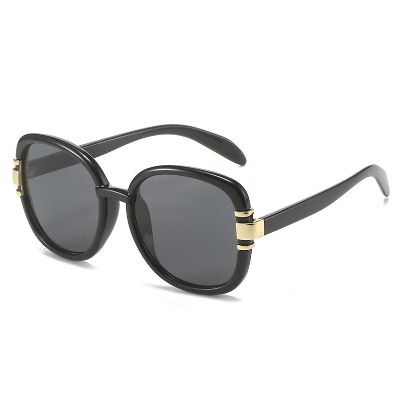 Trendy Oval Sunglasses Fashionable Street Style Sunglasses