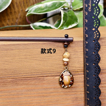 Vintage Floral Alloy Hair Stick Bohemian Headpiece