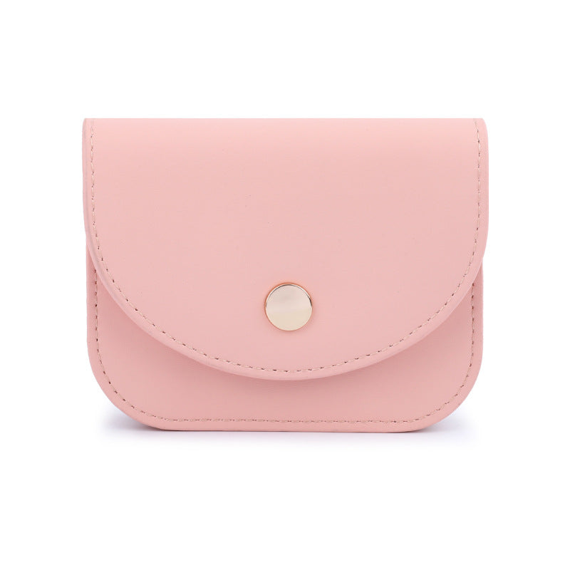 Solid Color Simple Card Cases Wallets