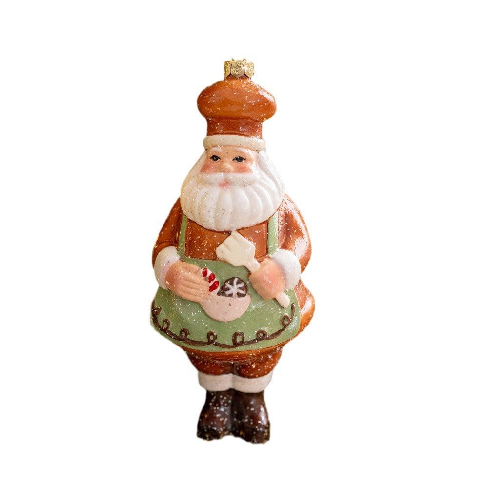 Cute Gingerbread Cookies Christmas Tree Hanging Ornament