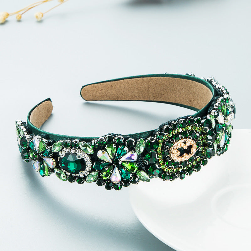 Fashion Crystal Headband Vintage Baroque Women's Hair Accessories