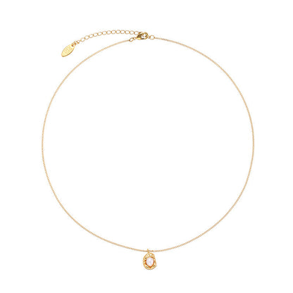 Simple Pearl Necklace
