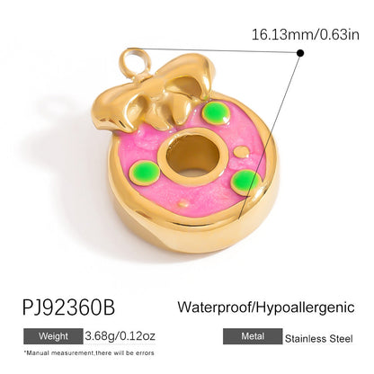 Cute DIY Stainless Steel Jewelry Accessories for Bracelets Necklaces Earrings