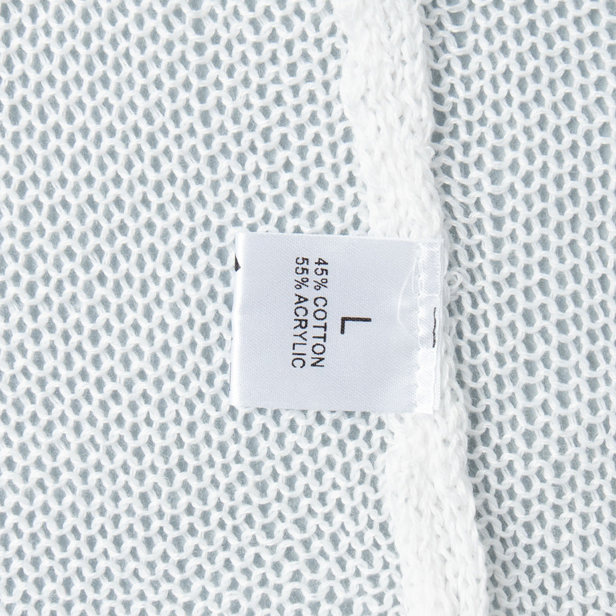 Simple Solid Color Long Sleeve Sweater Casual Knit Top