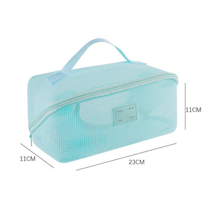 Simple Mesh Large Capacity Make Up Bags