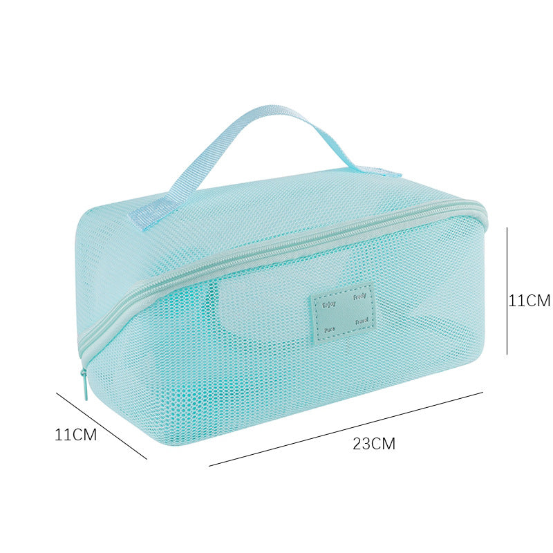 Simple Mesh Large Capacity Make Up Bags