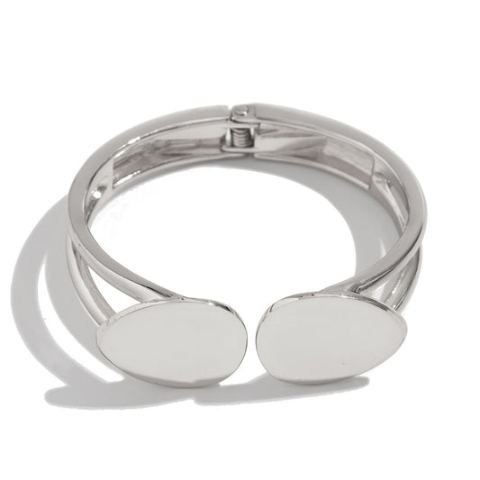 Stylish Wave Pattern Alloy Bracelet Set