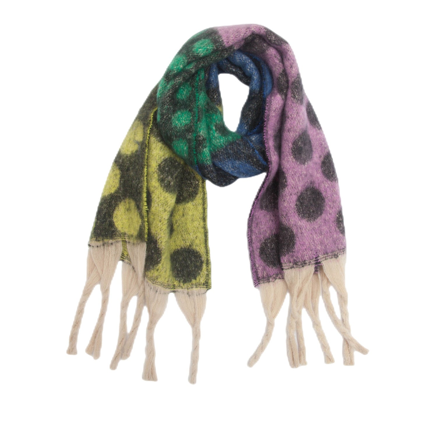 Contrast Color Point Tassel