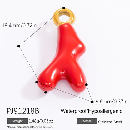 Fashionable DIY Jewelry Pendant Necklace Stainless Steel 18K Gold Plated