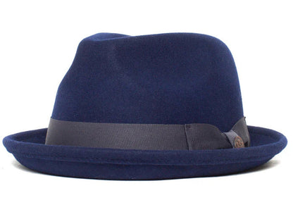 Women’s Wool Felt Hat with Bow Detail - Vintage Style