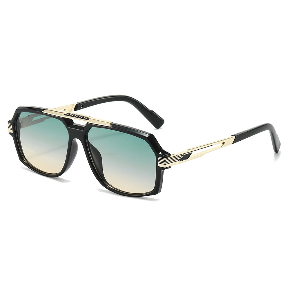 Retro Square Sunglasses Unisex Fashion UV400 Protection