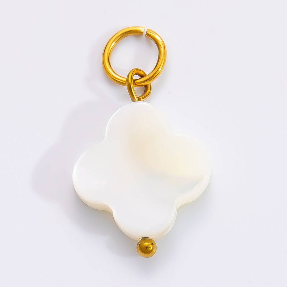 Fashionable DIY Jewelry Pendant Necklace Stainless Steel 18K Gold Plated