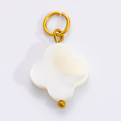 Fashionable DIY Jewelry Pendant Necklace Stainless Steel 18K Gold Plated