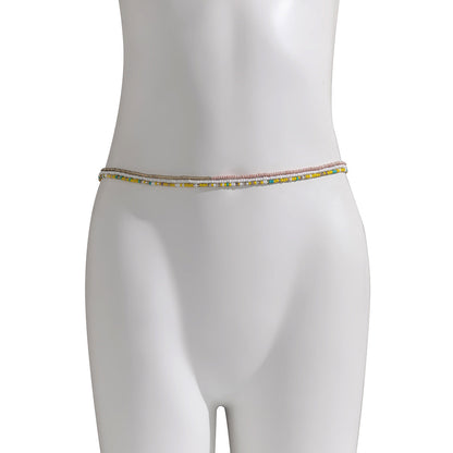 Bead Sexy Layered Waist Chain