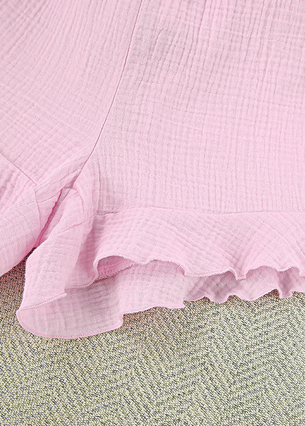 Lounge Set Lightweight Fabric Relaxed Fit