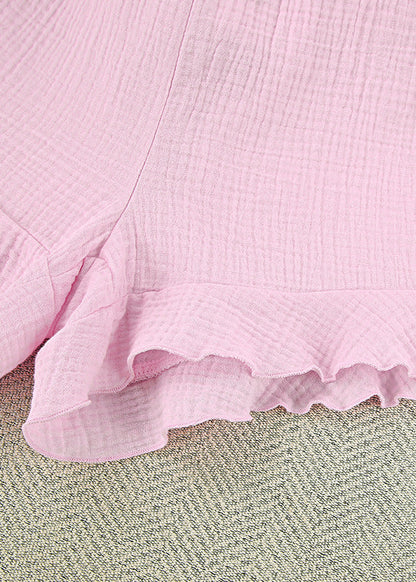 Lounge Set Lightweight Fabric Relaxed Fit