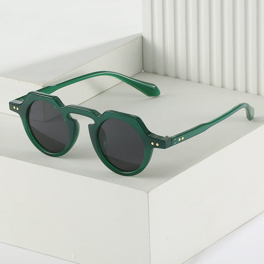 Retro Round Frame Sunglasses for Men and Women