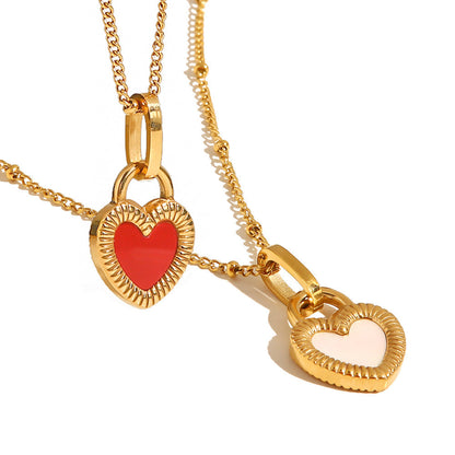 Cute Heart Simple Necklace