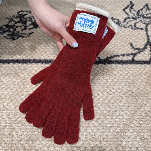Winter Thermal Soft Touchscreen Wool Long Gloves