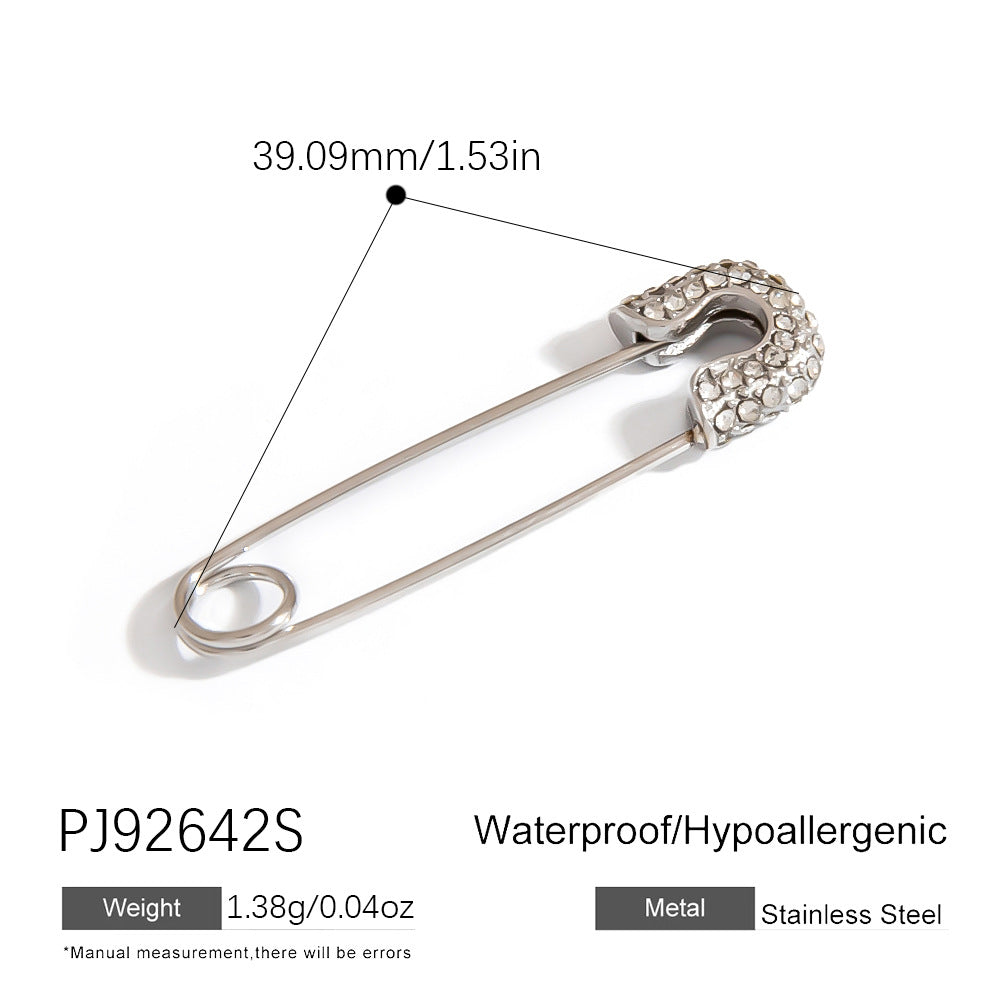 Colorful Oil-Drop Fish Heart Pendant Steel DIY Jewelry Accessories