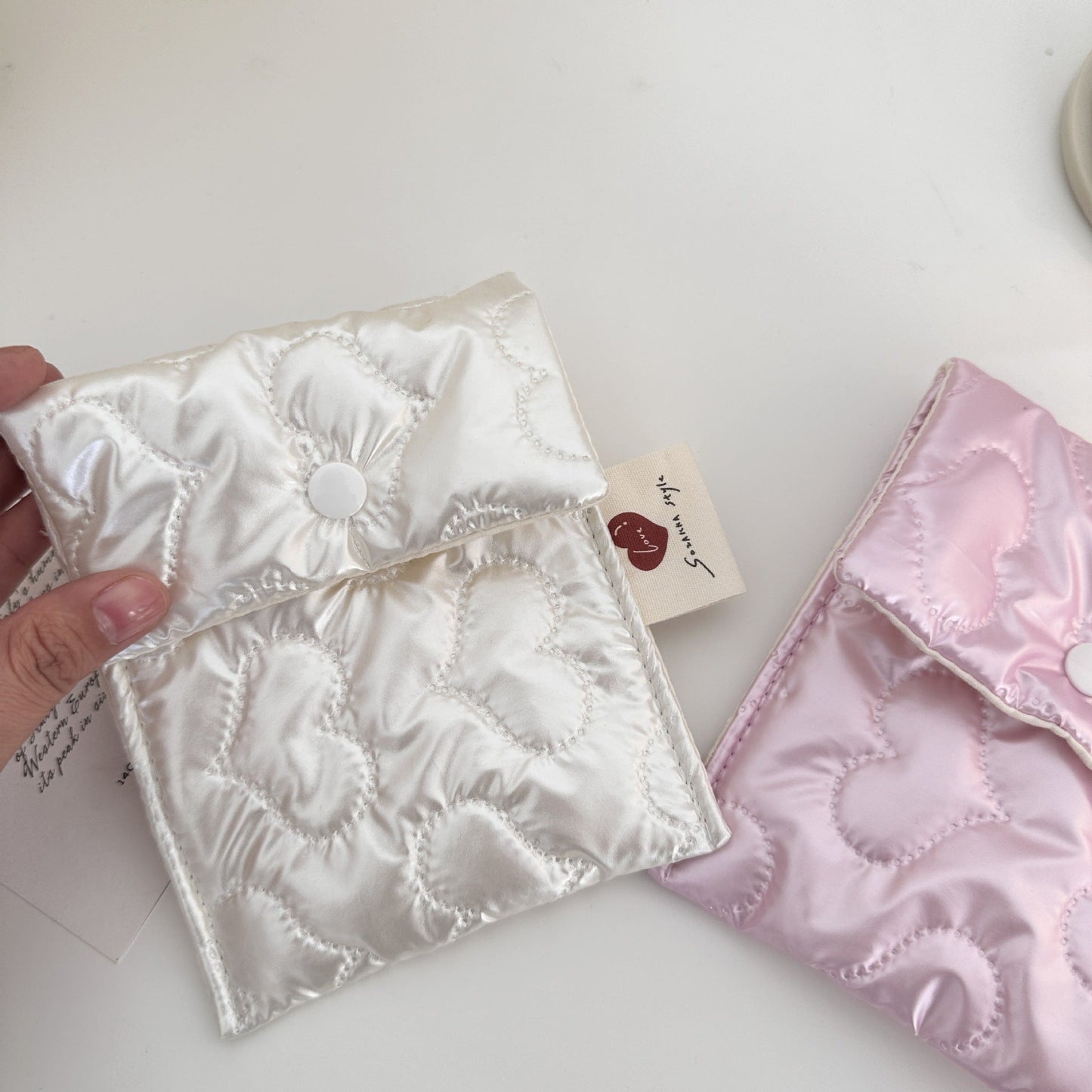 Love Bow Portable Mini Make Up Bag