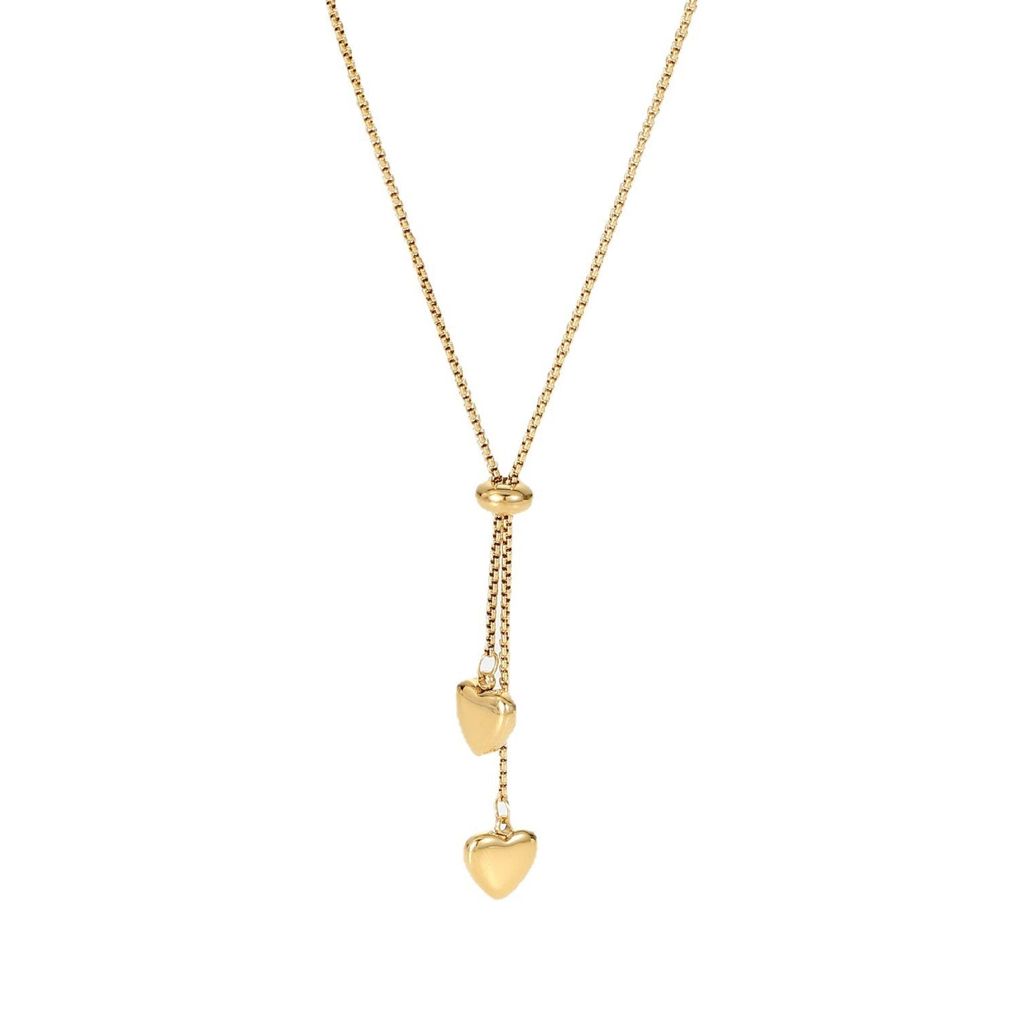 Simple Elegant Love Pendant Y-Necklaces