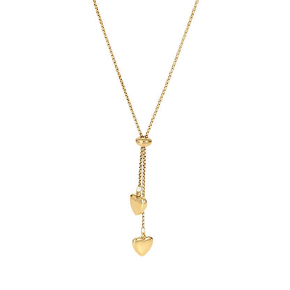 Simple Elegant Love Pendant Y-Necklaces